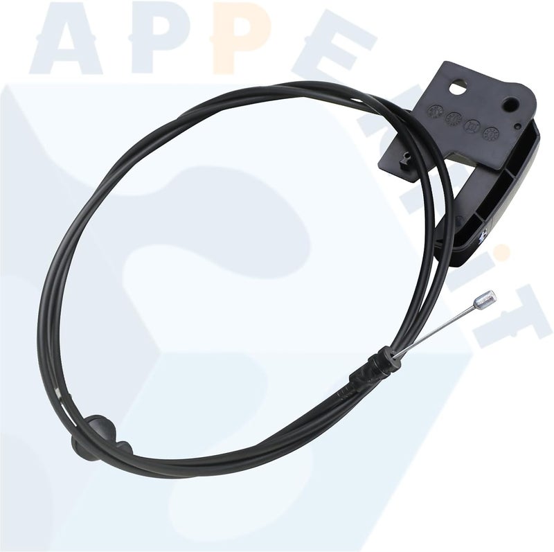 APPERFiT Hood Latch Release Cable with Handle Lever 912-014 15769412 15741109 Compatible with 1995-2000 Chevy GMC C1500 C2500 C3500 K1500 K2500 K3500 Suburban Tahoe Yukon Escalade Hood Parts - Image 4